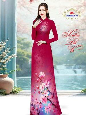 Vải Áo Dài Hoa Đào Đón Tết AD MH2583 20 1766800597 161 vai ao dai hoa dao don tet ad mh2583