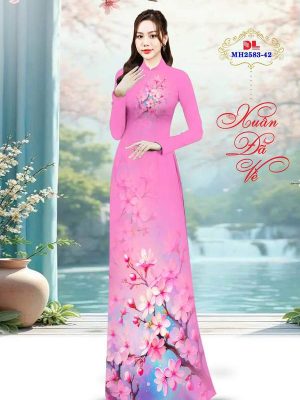Vải Áo Dài Hoa Đào Đón Tết AD MH2583 19 1766800597 326 vai ao dai hoa dao don tet ad mh2583