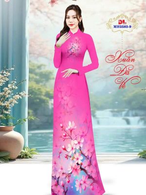 Vải Áo Dài Hoa Đào Đón Tết AD MH2583 27 1766800598 152 vai ao dai hoa dao don tet ad mh2583