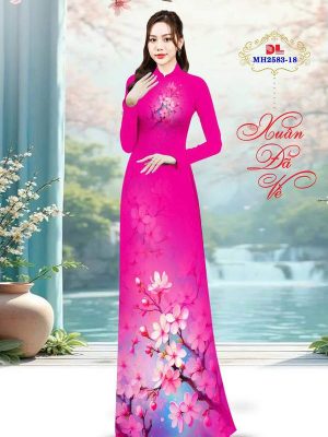 Vải Áo Dài Hoa Đào Đón Tết AD MH2583 26 1766800598 323 vai ao dai hoa dao don tet ad mh2583