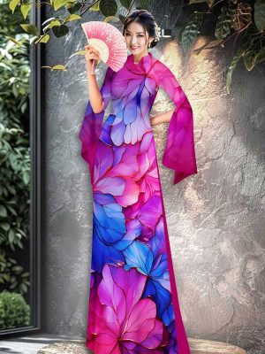 Vải Áo Dài Hoa In 3d AD MV7097 39 1766801028 435 vai ao dai hoa in 3d ad mv7097