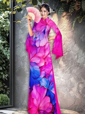 Vải Áo Dài Hoa In 3d AD MV7097 54 1766801030 127 vai ao dai hoa in 3d ad mv7097