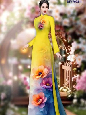 Vải Áo Dài Hoa In 3D AD MV7092 38 1766801465 148 vai ao dai hoa in 3d ad mv7092