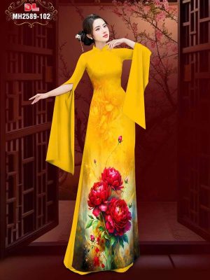 Vải Áo Dài Hoa Cẩm Chướng AD MH2589 21 1766801896 317 vai ao dai hoa cam chuong ad mh2589