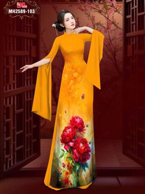 Vải Áo Dài Hoa Cẩm Chướng AD MH2589 26 1766801896 380 vai ao dai hoa cam chuong ad mh2589