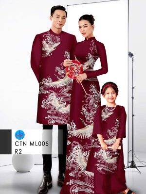 Vải Áo Dài Cặp Đôi Chim Hạc AD CTNML005 15 1766978103 399 vai ao dai cap doi chim hac ad ctnml005