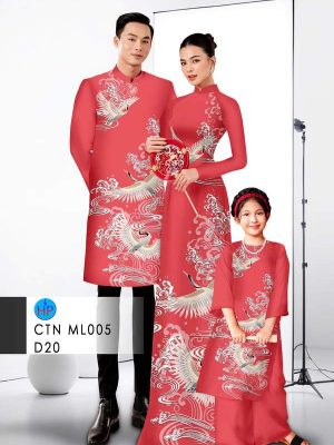 Vải Áo Dài Cặp Đôi Chim Hạc AD CTNML005 14 1766978103 591 vai ao dai cap doi chim hac ad ctnml005