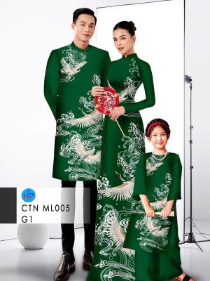 Vải Áo Dài Cặp Đôi Chim Hạc AD CTNML005 19 1766978104 571 vai ao dai cap doi chim hac ad ctnml005
