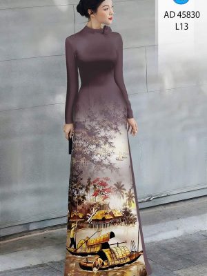 Vải Áo Dài Phong Cảnh AD 45830 27 1766978264 500 vai ao dai phong canh ad 45830