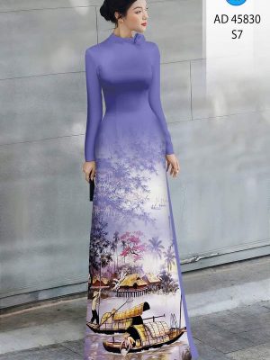 Vải Áo Dài Phong Cảnh AD 45830 31 1766978265 580 vai ao dai phong canh ad 45830