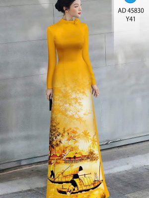 Vải Áo Dài Phong Cảnh AD 45830 28 1766978265 64 vai ao dai phong canh ad 45830