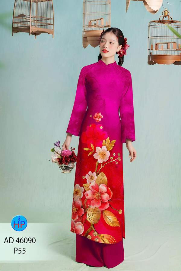 Vải Áo Dài Đón Tết AD 46090 13 1766978724 98 vai ao dai don tet ad 46090