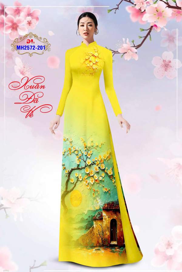 Vải Áo Dài Đón Tết AD MH2572 4 1767052834 55 vai ao dai don tet ad mh2572