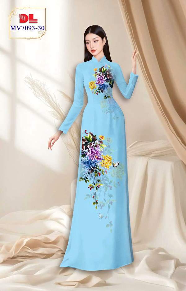 Vải Áo Dài Hoa In 3D AD MV7093 10 1767053268 98 vai ao dai hoa in 3d ad mv7093