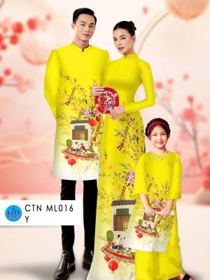 1767139816 933 vai ao dai gia dinh hoa mai don tet ad