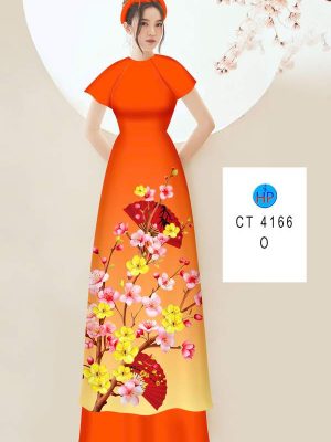 Vải Áo Dài Đón Tết AD 4166 20 vai ao dai don tet ad 4166