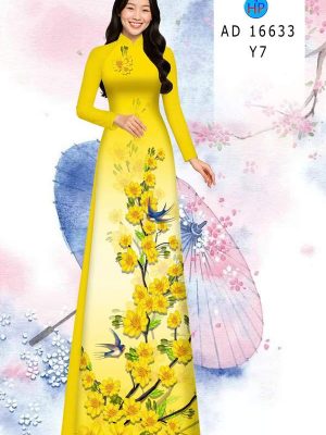 Vải Áo Dài Hoa Mai AD 16633 20 vai ao dai hoa mai ad 16633