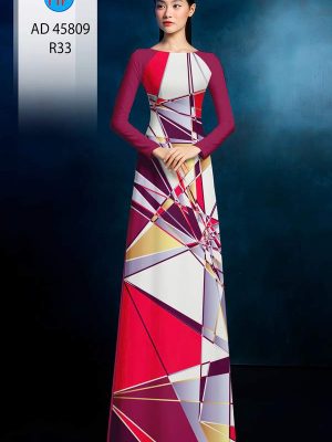 Vải Áo Dài Hoa Văn AD 45809 20 vai ao dai hoa van ad 45809