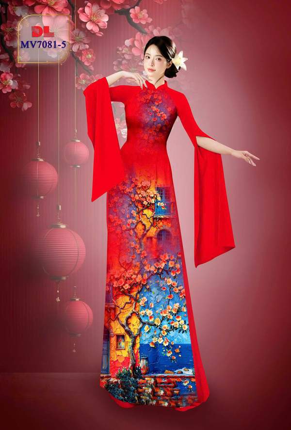 Vải Áo Dài Hoa Đào AD MV7081 3 1767324928 299 vai ao dai hoa dao ad mv7081