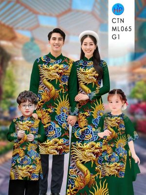 Vải Áo Dài Gia Đình Hình Rồng AD CTNML065 14 1767581474 631 vai ao dai gia dinh hinh rong ad ctnml065