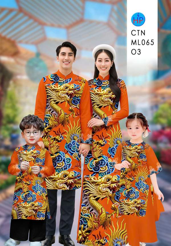 Vải Áo Dài Gia Đình Hình Rồng AD CTNML065 9 1767581475 114 vai ao dai gia dinh hinh rong ad ctnml065