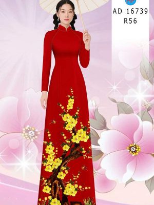Vải Áo Dài Hoa Mai Đón Tết AD 16739 21 1767582076 261 vai ao dai hoa mai don tet ad 16739