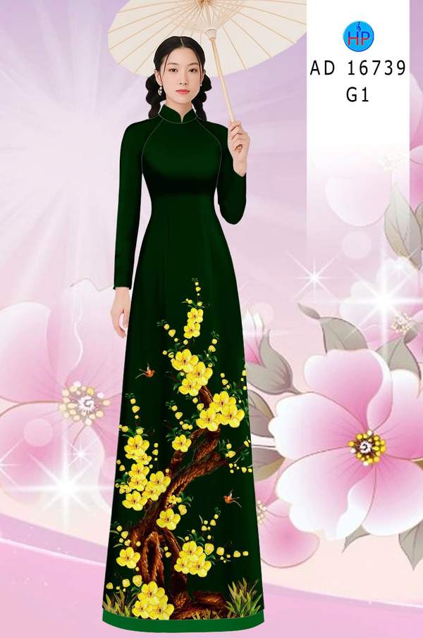 Vải Áo Dài Hoa Mai Đón Tết AD 16739 12 1767582078 576 vai ao dai hoa mai don tet ad 16739