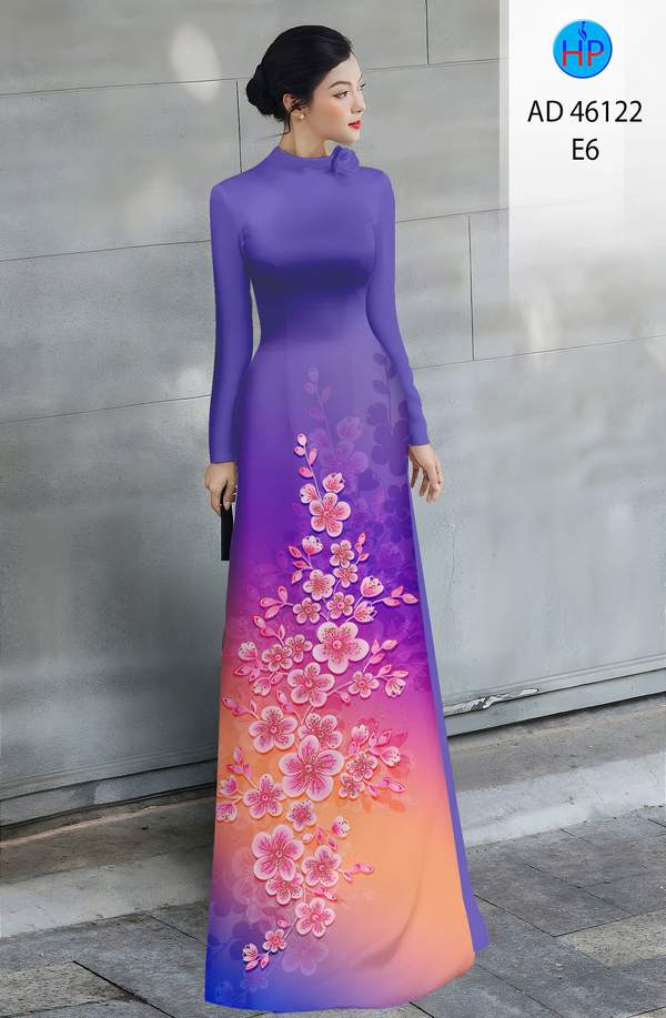 Vải Áo Dài Hoa Đào AD 46122 3 1767753334 406 vai ao dai hoa dao ad 46122