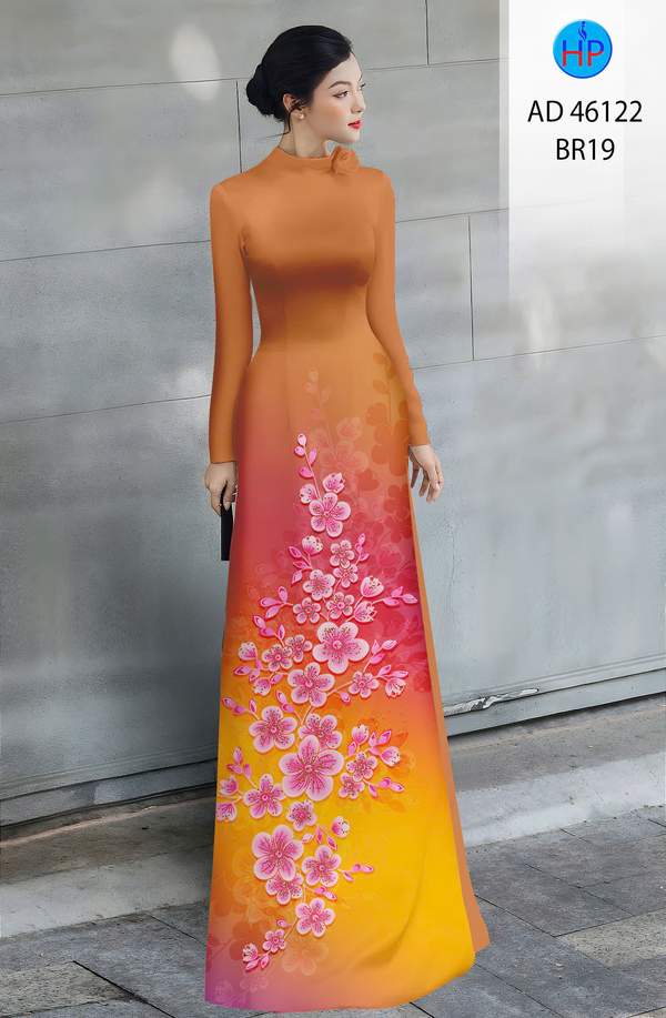 Vải Áo Dài Hoa Đào AD 46122 4 1767753334 776 vai ao dai hoa dao ad 46122