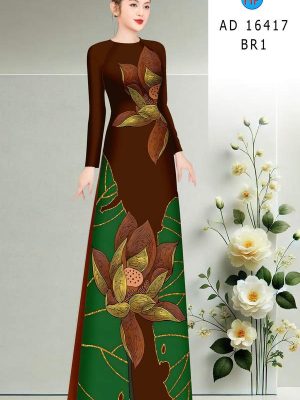 Vải Áo Dài Hoa Sen AD 16417 21 1767753757 609 vai ao dai hoa sen ad 16417