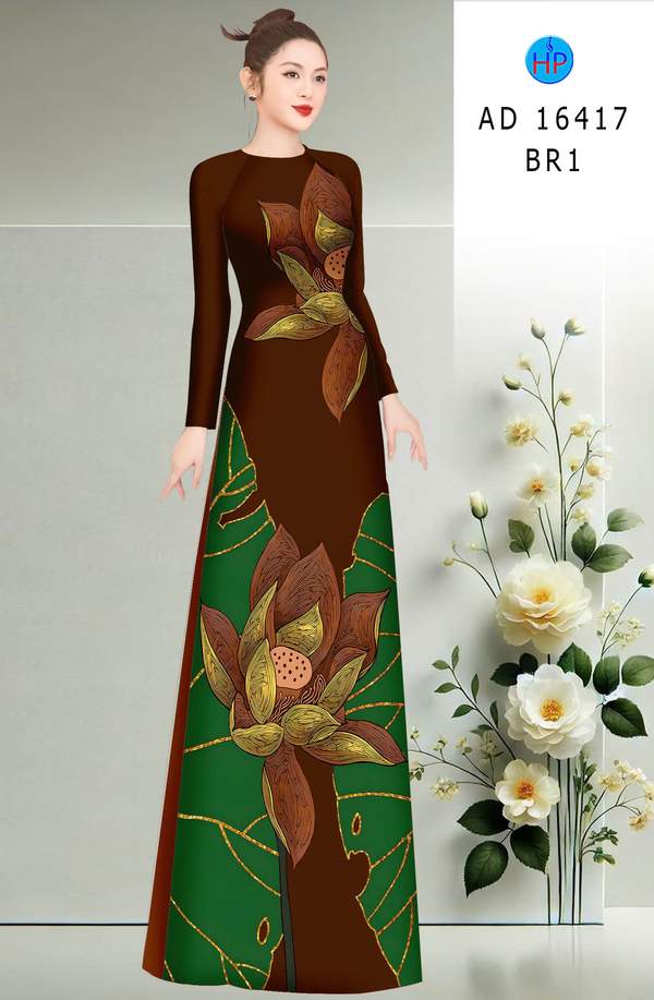 Vải Áo Dài Hoa Sen AD 16417 4 1767753757 609 vai ao dai hoa sen ad 16417