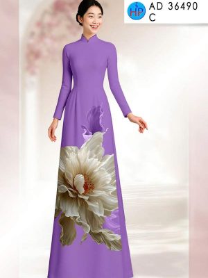 Vải Áo Dài Hoa In 3D AD 36490 32 1767921070 248 vai ao dai hoa in 3d ad 36490
