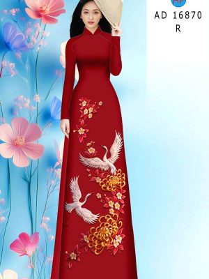 Vải Áo Dài Tết Chim Phụng AD 16870 23 1768008058 579 vai ao dai tet chim phung ad 16870