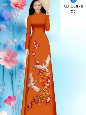 Vải Áo Dài Tết Chim Phụng AD 16870 31 1768008060 516 vai ao dai tet chim phung ad 16870