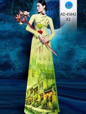 Vải Áo Dài Phong Cảnh AD 45842 26 1768008940 245 vai ao dai phong canh ad 45842