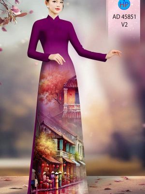 Vải Áo Dài Phong Cảnh AD 45851 27 1768267237 223 vai ao dai phong canh ad 45851