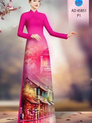 Vải Áo Dài Phong Cảnh AD 45851 34 1768267238 186 vai ao dai phong canh ad 45851