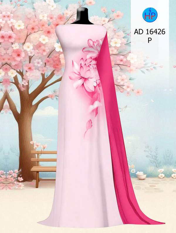 Vải Áo Dài Hoa Sen AD 16426 6 1768267704 187 vai ao dai hoa sen ad 16426