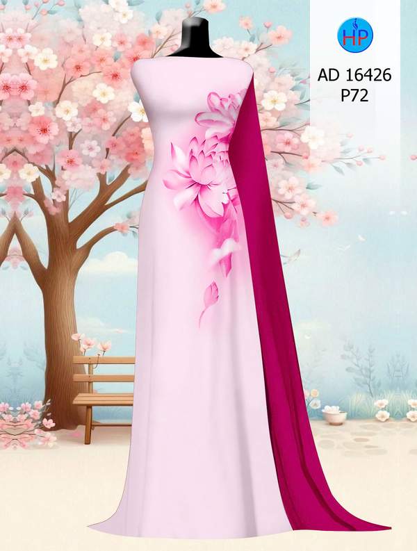 Vải Áo Dài Hoa Sen AD 16426 11 1768267705 114 vai ao dai hoa sen ad 16426
