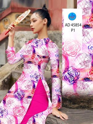 Vải Áo Dài Hoa In 3D AD 45854 30 1768356395 66 vai ao dai hoa in 3d ad 45854