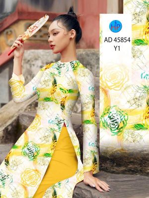 Vải Áo Dài Hoa In 3D AD 45854 35 1768356396 68 vai ao dai hoa in 3d ad 45854