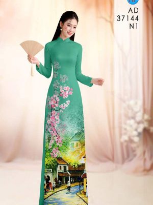 Vải Áo Dài Phong Cảnh AD 37144 25 1768445913 74 vai ao dai phong canh ad 37144
