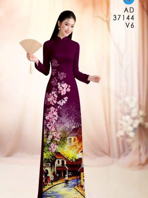 Vải Áo Dài Phong Cảnh AD 37144 34 1768445915 294 vai ao dai phong canh ad 37144