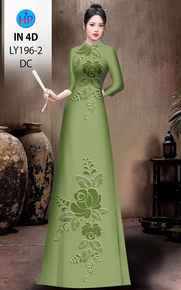 Vải Áo Dài In Chìm 4D AD LY196-2 4 1769054399 566 vai ao dai in chim 4d ad ly196 2