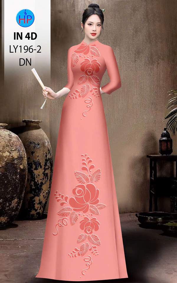 Vải Áo Dài In Chìm 4D AD LY196-2 3 1769054399 865 vai ao dai in chim 4d ad ly196 2