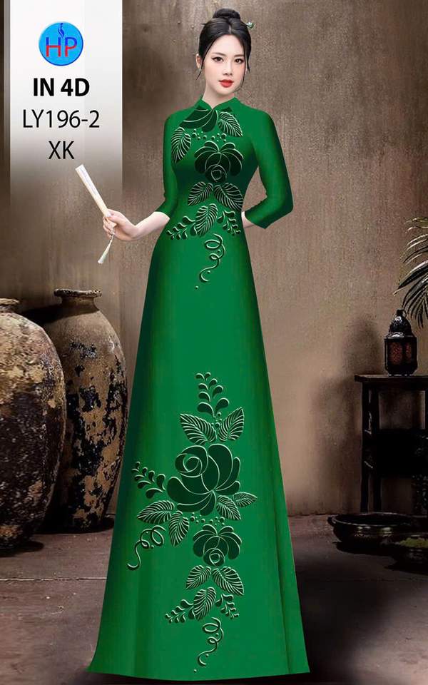Vải Áo Dài In Chìm 4D AD LY196-2 9 1769054401 766 vai ao dai in chim 4d ad ly196 2