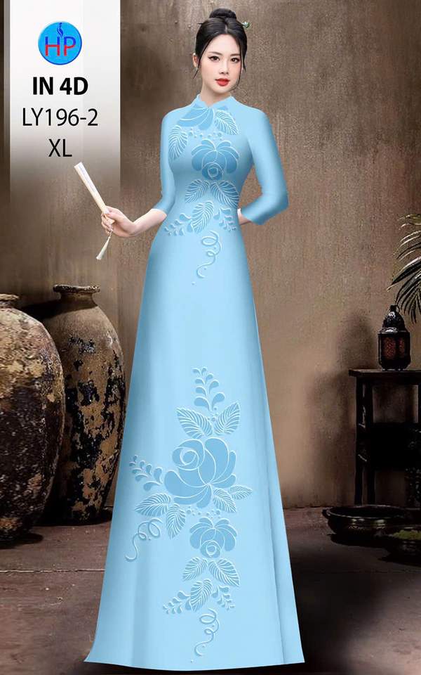Vải Áo Dài In Chìm 4D AD LY196-2 20 1769054405 187 vai ao dai in chim 4d ad ly196 2
