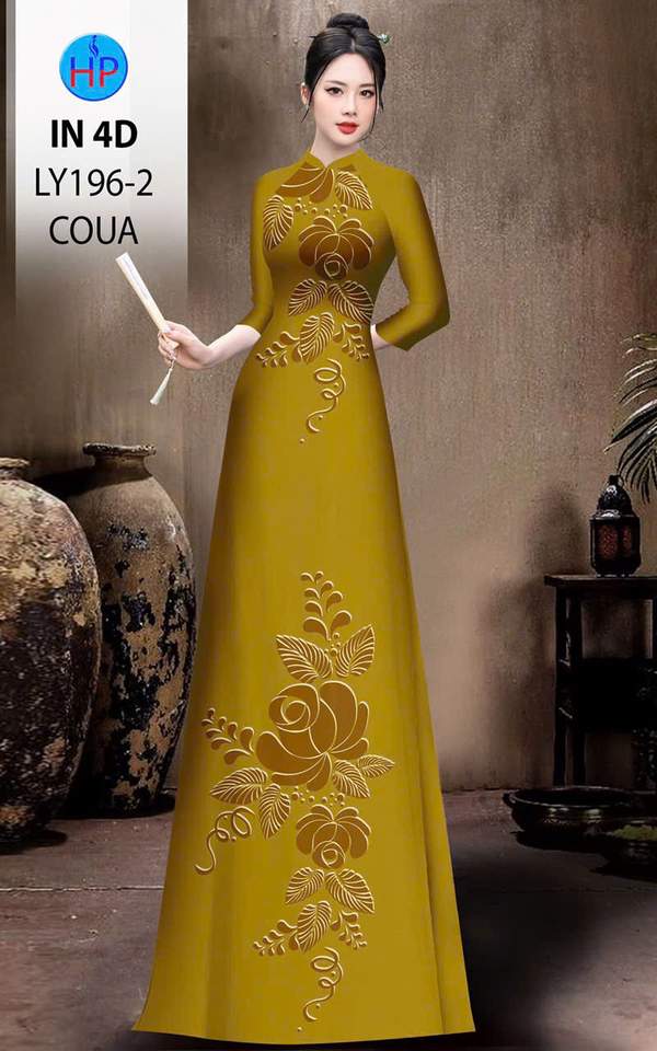 Vải Áo Dài In Chìm 4D AD LY196-2 21 1769054406 575 vai ao dai in chim 4d ad ly196 2