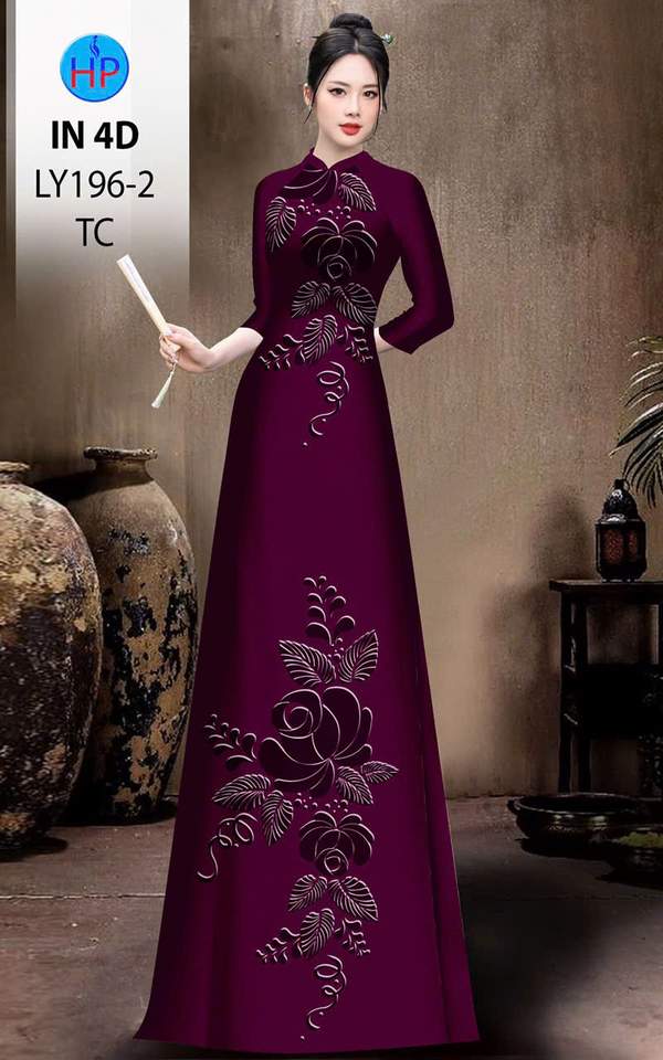 Vải Áo Dài In Chìm 4D AD LY196-2 25 1769054407 167 vai ao dai in chim 4d ad ly196 2