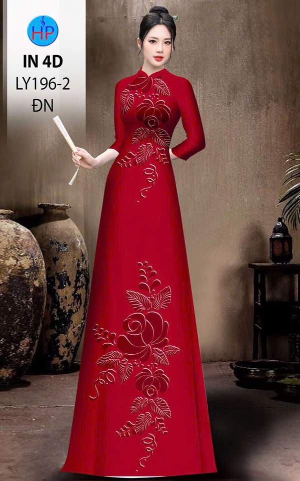 Vải Áo Dài In Chìm 4D AD LY196-2 26 1769054408 585 vai ao dai in chim 4d ad ly196 2